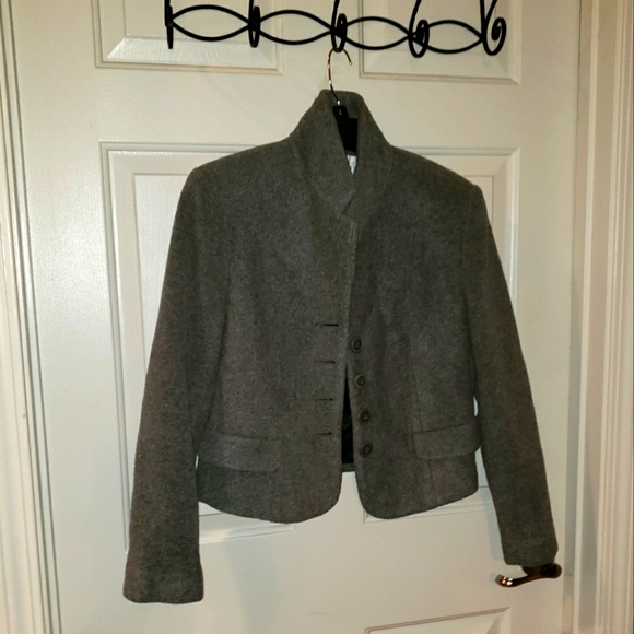 Express Brand Vintage Gray Jacket, Size Sm… - Picture 1 of 4
